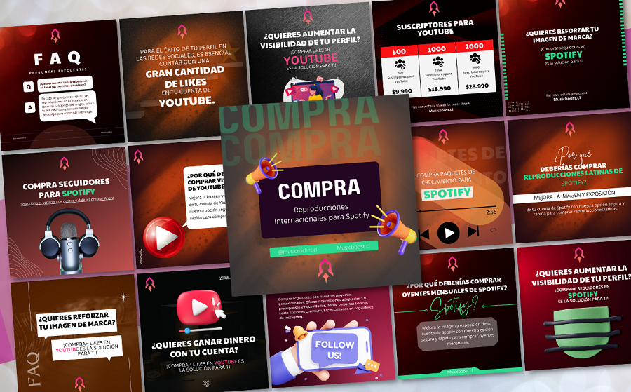 Image gallery marquee